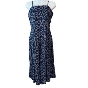 Unique Vintage Tropical Floral Wide Leg Jumpsuit Jumper Sz Small 4